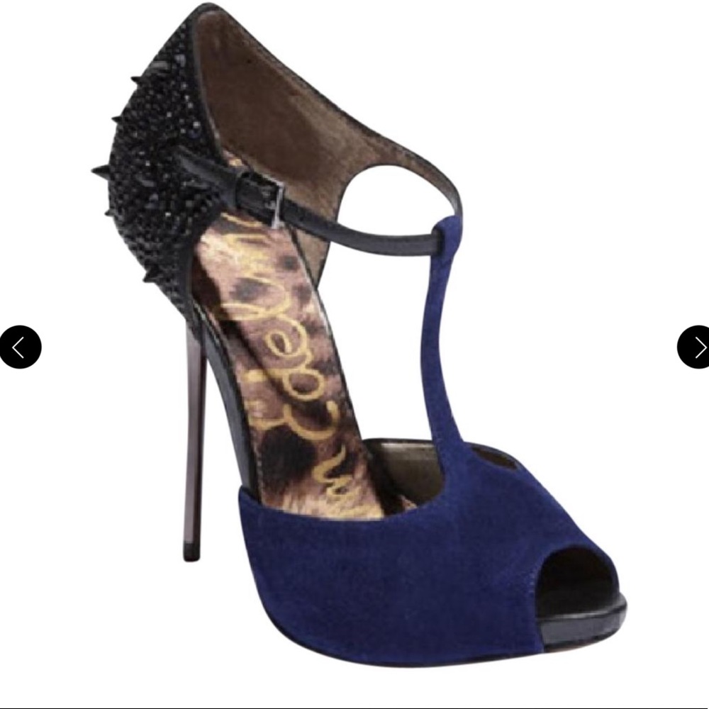 Sam Edelman Scarlett Suede Spiked Heel